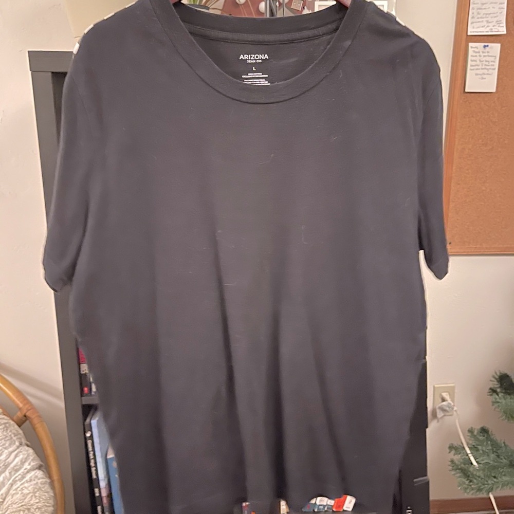 Checkered Sleeve Tee